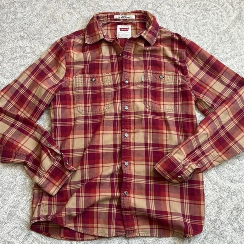 Mens Levi Casual Shirt Size Medium
